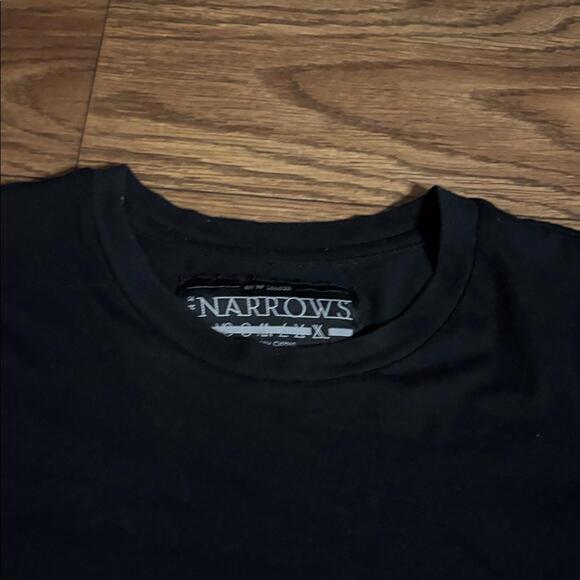 The Narrows Black Short Sleeve Bandana Hen Shirt Mini Dress Baddie Brat Biker - Picture 2 of 7